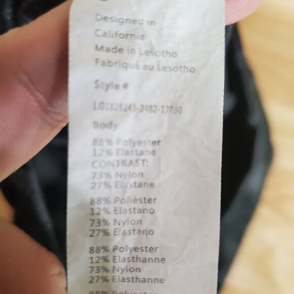 Fabletics Pants Womens Small Gray Camo PowerHold High Rise Ankle Leggings - Picture 4 of 11